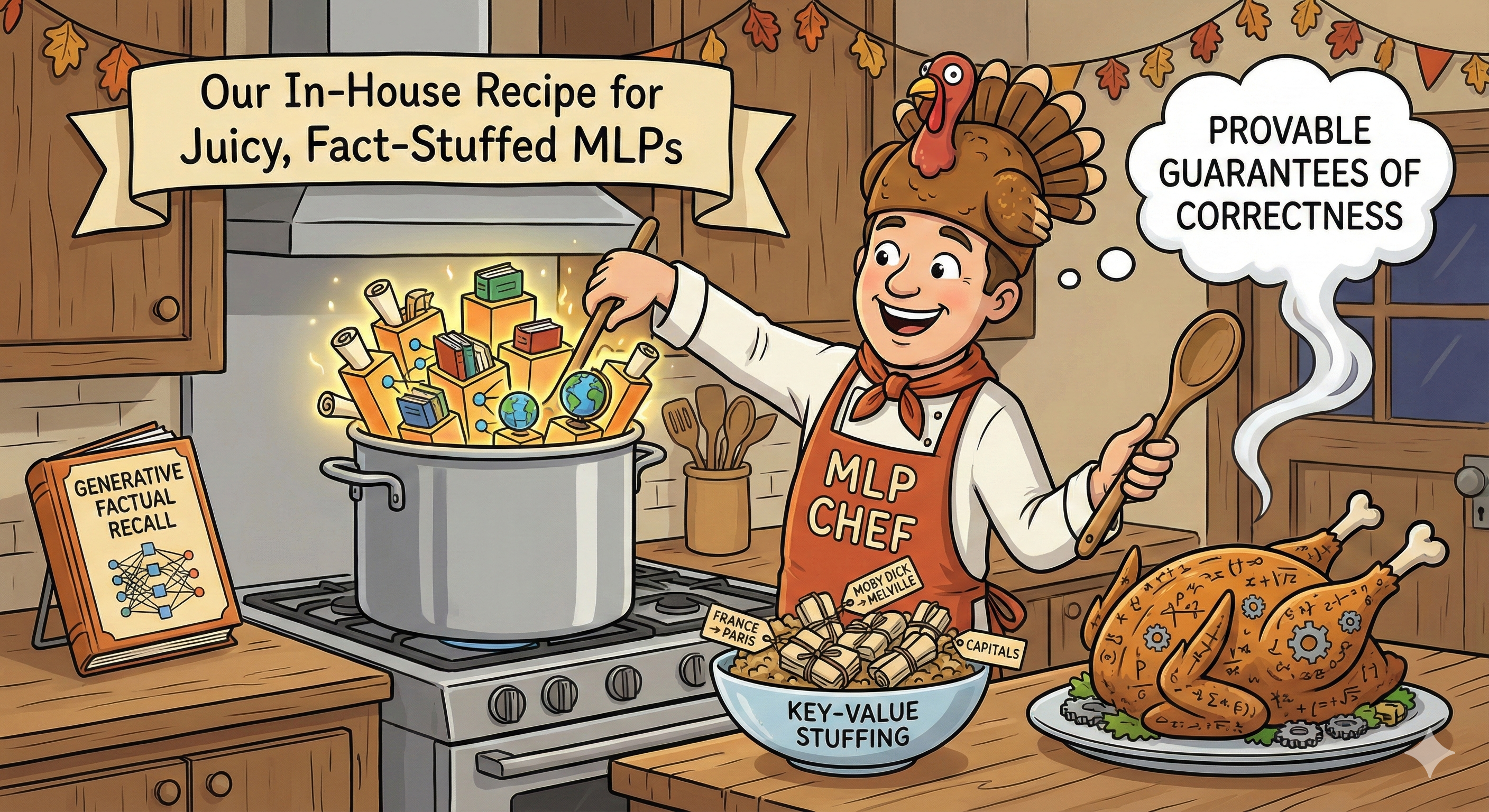 The Hazy Research Lab Cooking Juicy, Fact-Stuffed MLPs!